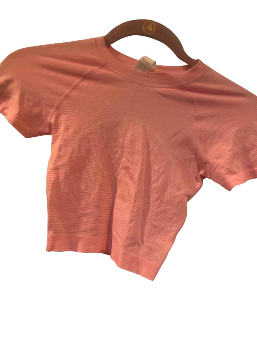 NWT Lululemon Swiftly Tech Cropped Short Sleeve 2.0 Size 0 CANDY CLOUD